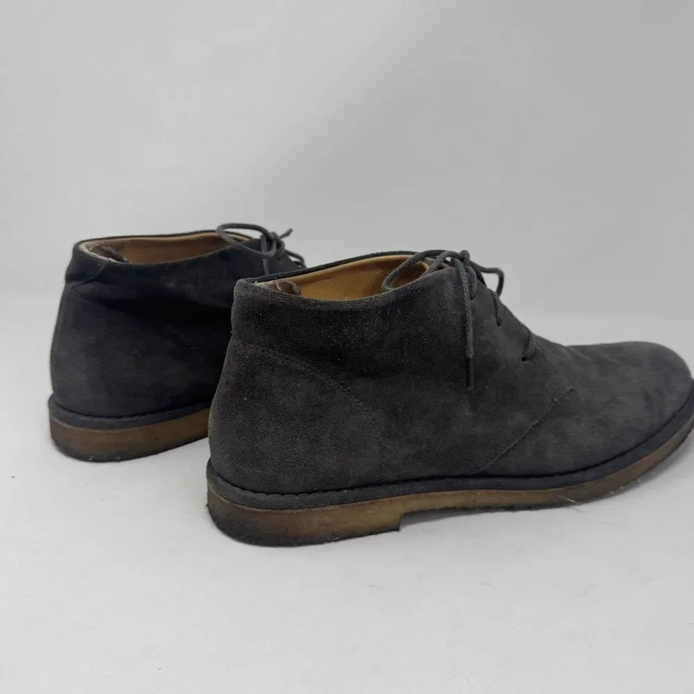 VINCE | Lace Up Gray Suede Chukka Boots Men’s Size 10.5
